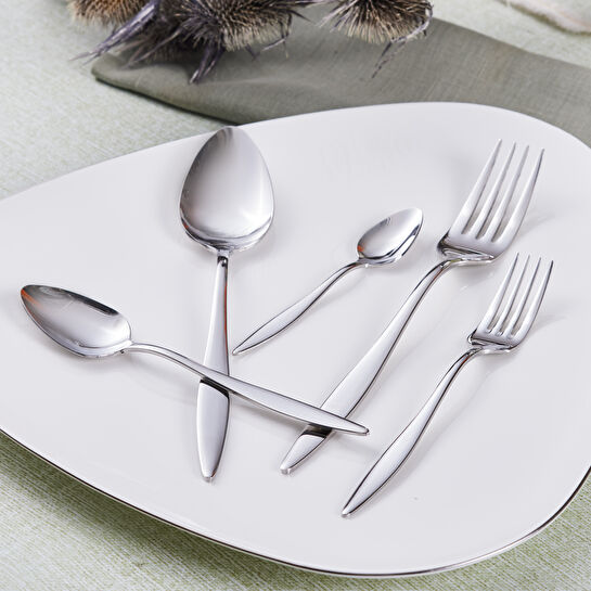 Karaca Ilıca 60 Parça 12 Kişilik Çatal Kaşık Seti Kutulu