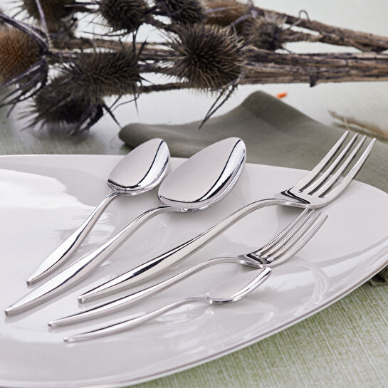 Karaca Ilıca 60 Parça 12 Kişilik Çatal Kaşık Seti Kutulu