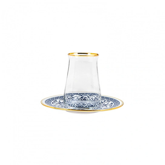 Karaca Ocha Mavi 12 Parça Çay Seti