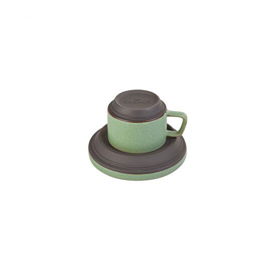 Karaca Stone Green 2 Kişilik Kahve Fincanı Takımı
