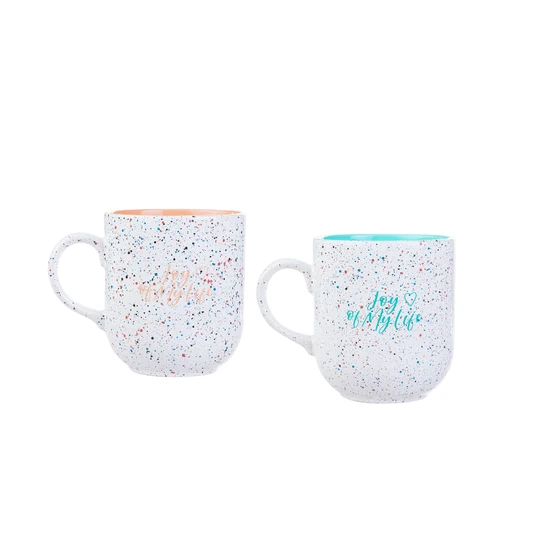 Karaca Joy Of Turuncu Mint 2li Mug Kupa