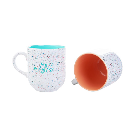 Karaca Joy Of Turuncu Mint 2li Mug Kupa