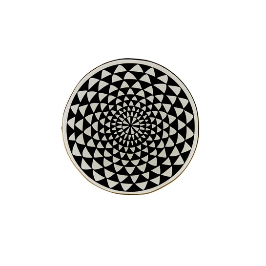 Karaca Black Gold Tatlı Tabağı