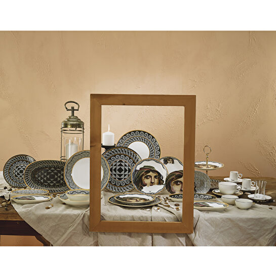 Karaca Zeugma Beyaz Oval Kayık 19 cm