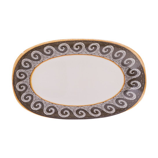 Karaca Zeugma 24 Cm Kayık Tabağı 