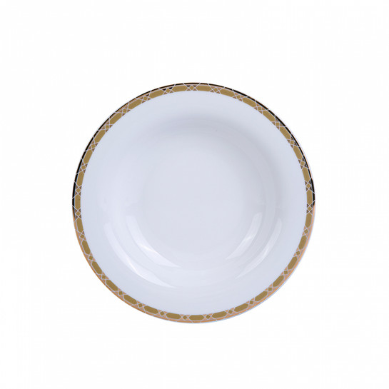 Karaca Shield Gold 60 Parça 12 Kişilik Porselen Yemek Takımı