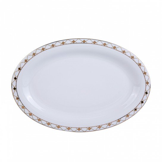 Karaca Shield Gold 60 Parça 12 Kişilik Porselen Yemek Takımı