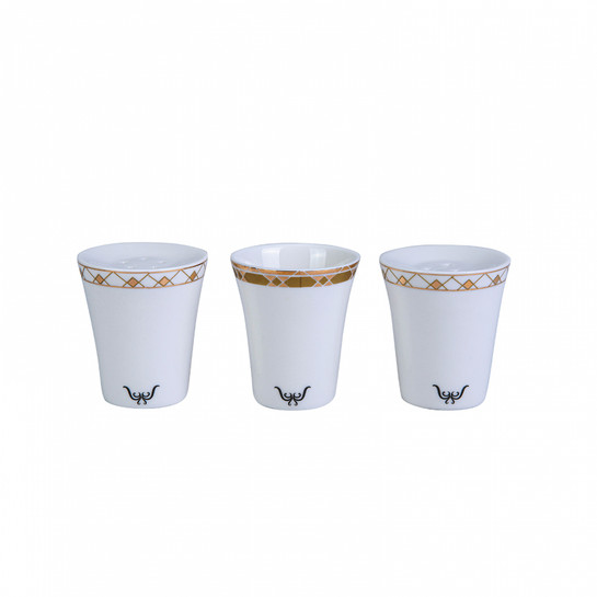 Karaca Shield Gold 60 Parça 12 Kişilik Porselen Yemek Takımı