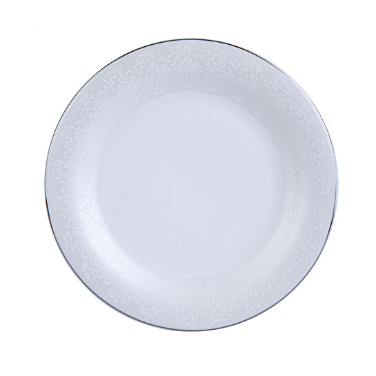 Karaca Silvermask Platin 60 Parça 12 Kişilik Porselen Yemek Takımı