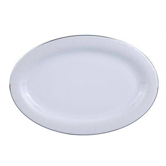 Karaca Silvermask Platin 60 Parça 12 Kişilik Porselen Yemek Takımı