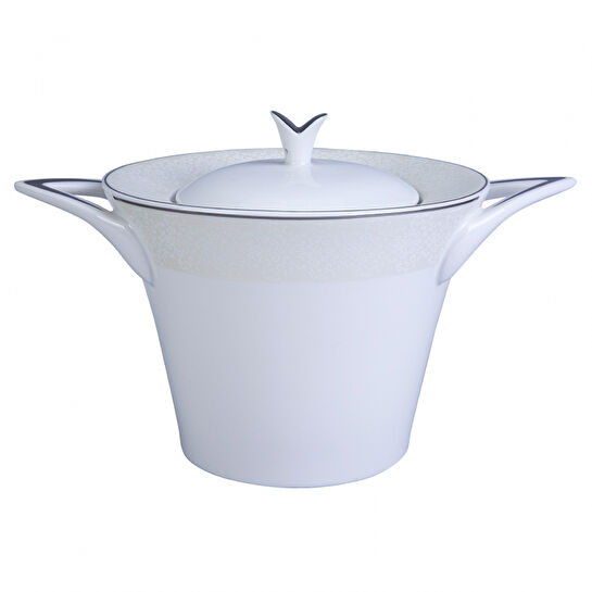 Karaca Silvermask Platin 60 Parça 12 Kişilik Porselen Yemek Takımı