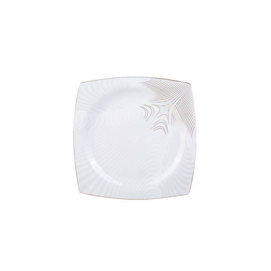 Karaca Fine Bone New Together Alone Gold 12 Kişilik 60 Parça Kare Yemek Takımı