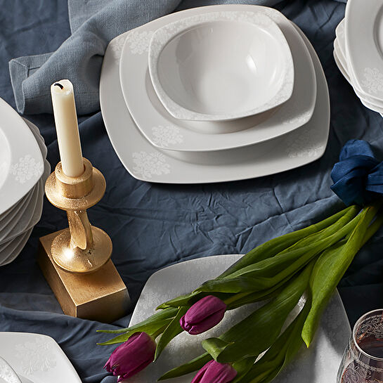 Karaca Yaren 56 Parça 12 Kişilik Yemek Takımı