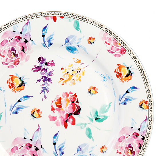 Karaca Rose Valley 6 Kişilik 24 Parça Yemek Takımı