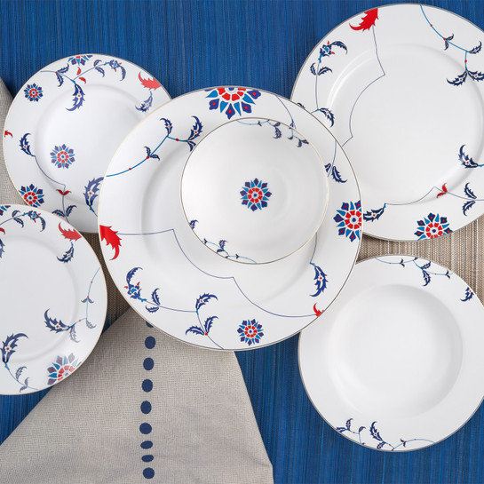 Karaca Marina 24 Parça 6 Kişilik Yemek Takımı