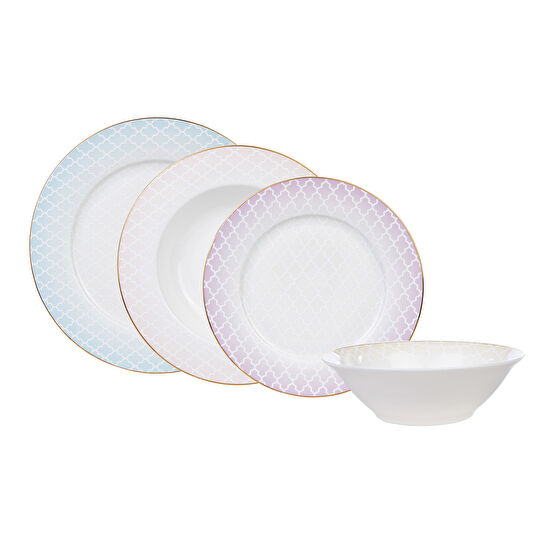 Karaca Suga 24 Parça 6 Kişilik Yemek Takımı