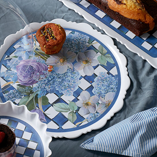 Sarah Anderson Melamin Dama Pasta Servis Takımı