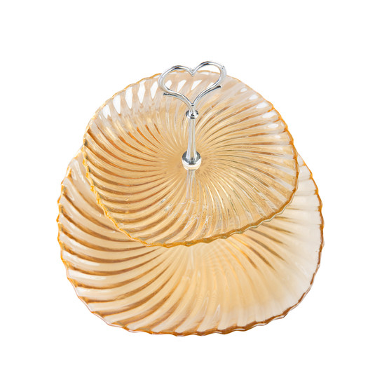 Karaca Borealis Amber Tatlı Kutu/Pasta Takımı
