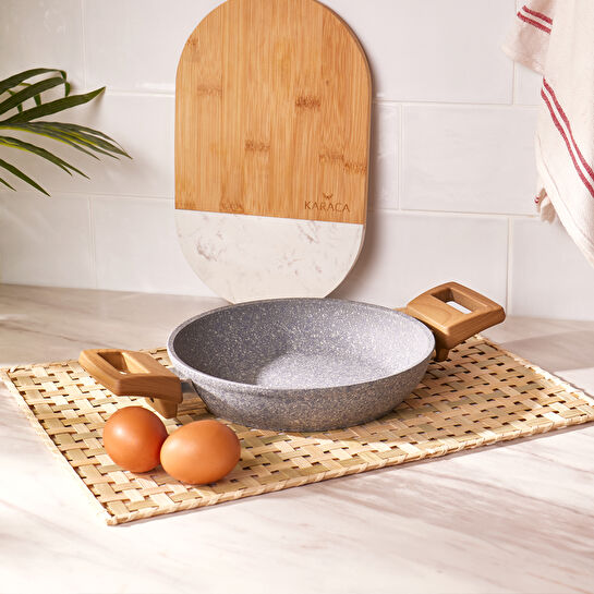 Karaca Silver Stone Biogranit Sahan 20 cm
