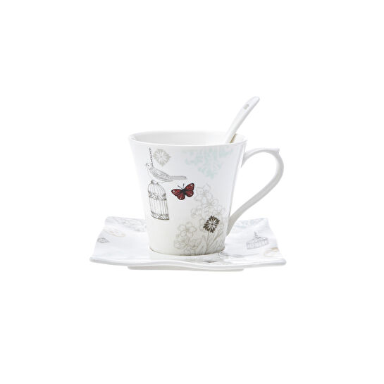 Karaca Charlot 32 Parça 6 Kişilik Kahvaltı Seti Kare