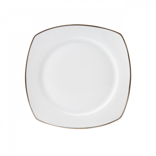 Karaca New Bone Tanya Platin 60 Parça 12 Kişilik Yemek Takımı Kare