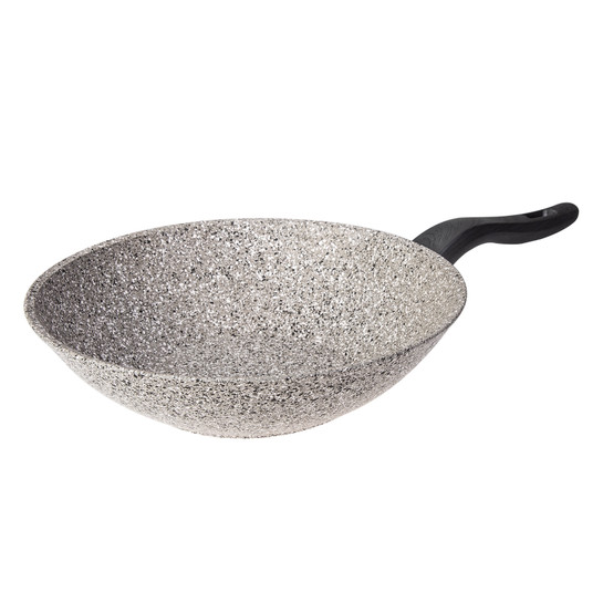 Karaca Dark Silver Biogranit Wok Tava 28 cm
