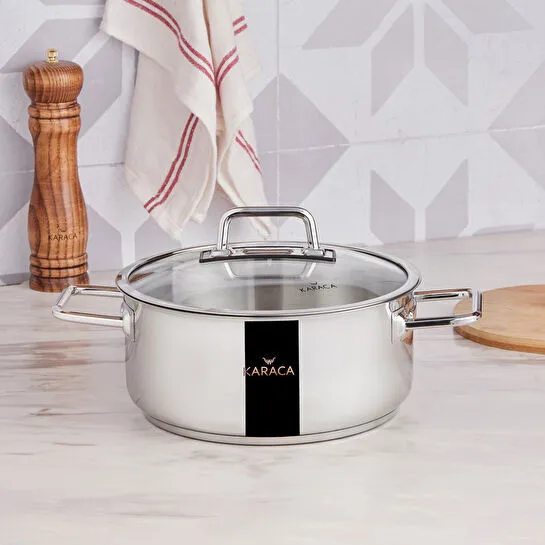 Karaca Galaxy Çelik Tencere 22 cm