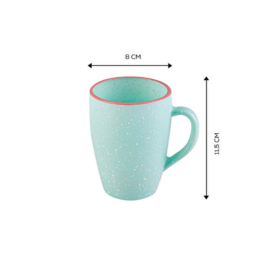 Karaca Vim Yeşil Cam Kupa/Mug