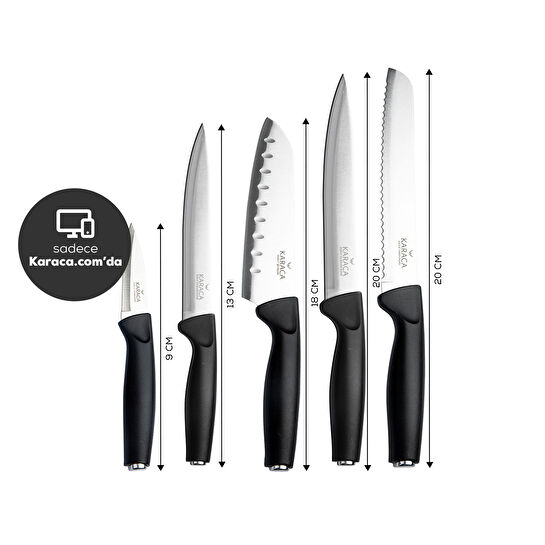 KARACA SUPER KUTULU BIÇAK SETİ