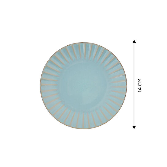 Karaca Roca Blue 6 Parça Pasta Takımı