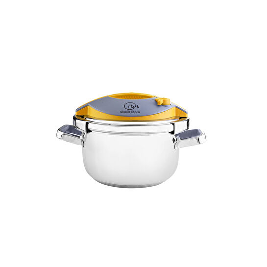 Karaca Orbit Sarı Düdüklü Tencere Seti 4+6 Litre