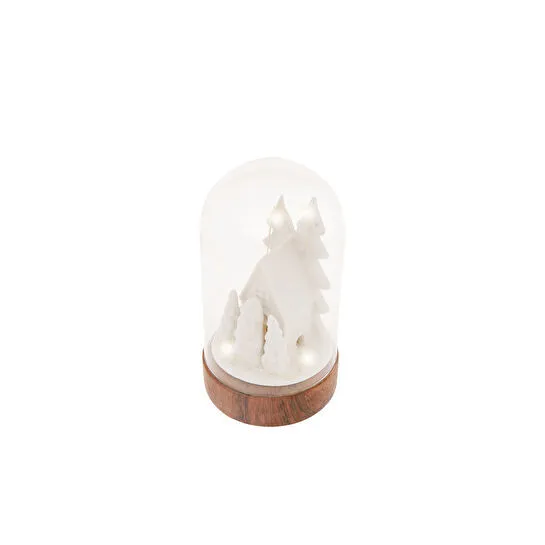 Karaca Nature Işıklı Obje Küçük 7x7x13 Cm