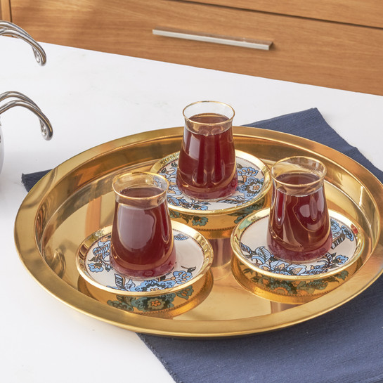 Karaca Hana 12 Parça 6 Kişilik Çay Seti