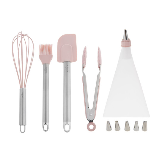 Karaca Cake 10 Parça Pasta Servis Gereci Pink