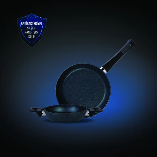 Karaca Biodiamond Power Antibakteriyel Kulp Tava Sahan Set
