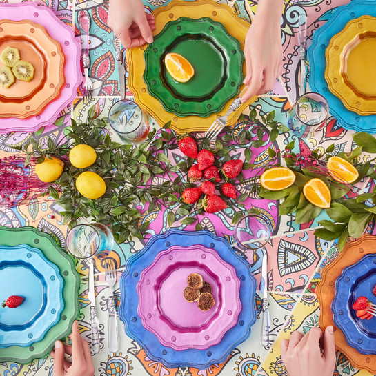 Karaca Fun 18 Parça Yemek Pasta ve Bardak Takımı