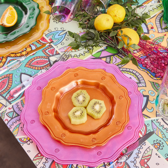 Karaca Fun 18 Parça Yemek Pasta ve Bardak Takımı