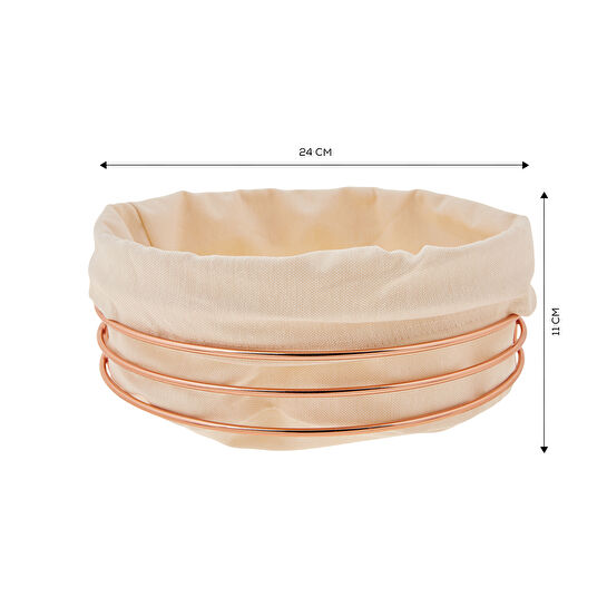 KARACA POND EKMEK SEPETİ 24X11CM