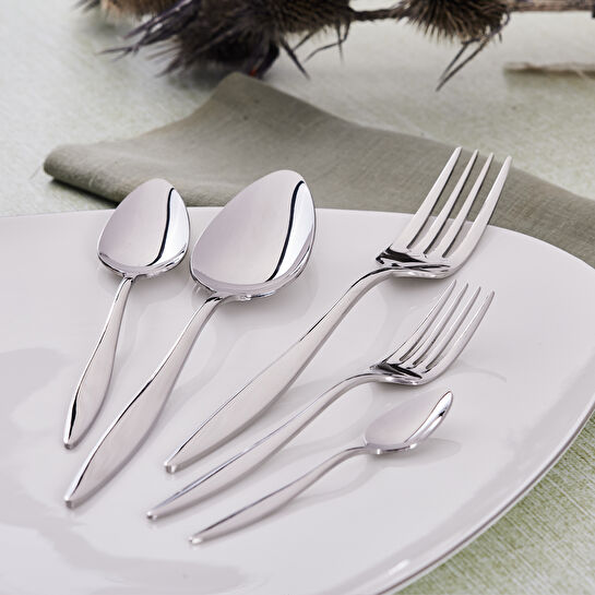 Karaca Ilıca 60 Parça 12 Kişilik Çatal Kaşık Seti Kutulu