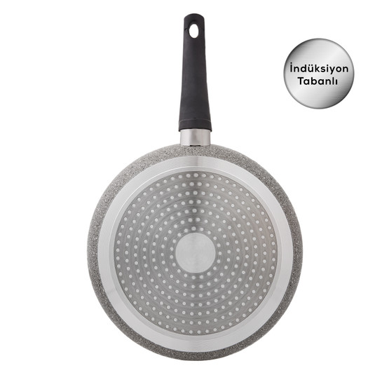 Karaca Biogranit Grey New 7 Parça Tencere Seti