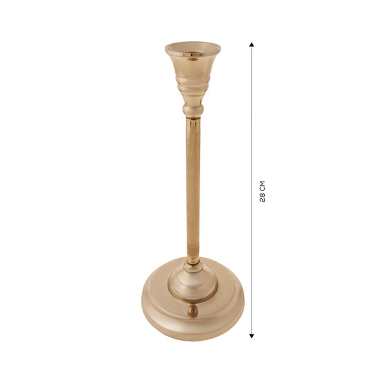 Karaca Victoria Şamdan Gold 28cm