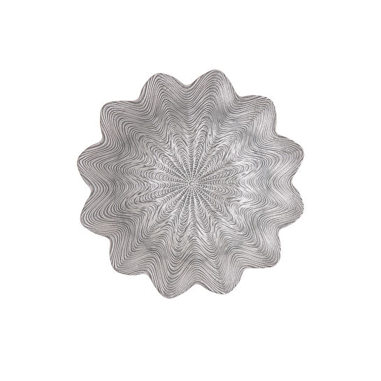 Karaca Mimoza Ayaklı Lokumluk Gümüş 22cm