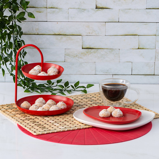 KARACA EVA KIRMIZI KATLI KURABİYELİK