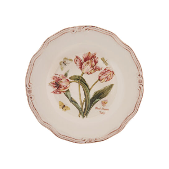 Karaca Tiffany Tulip 21 Cm Pasta Tabağı