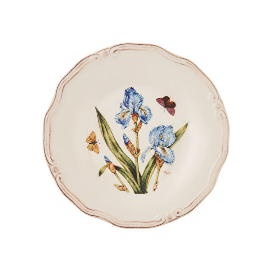 Karaca Tiffany Iris 21 Cm Pasta Tabağı