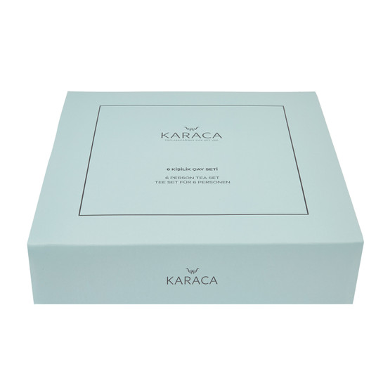 Karaca Happiness 12 Parça 6 Kişilik Çay Seti