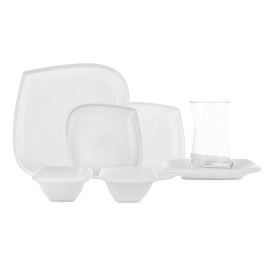 Karaca Tiny 26 Parça 6 Kişilik Porselen Kahvaltı/Servis Takımı