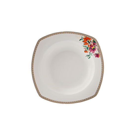 Karaca New Martina Pink 60 Parça 12 Kişilik Porselen Yemek Takımı