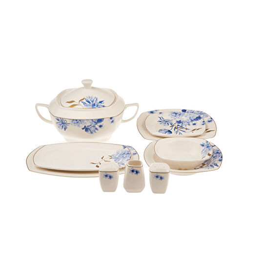 Karaca New Dylan 60 Parça 12 Kişilik Porselen Yemek Takımı