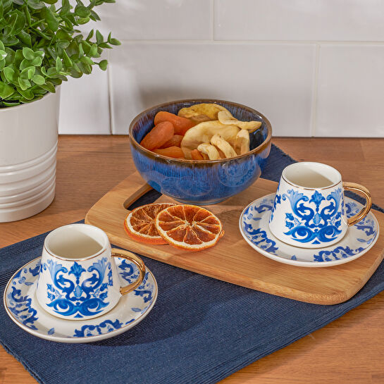 Karaca Stream 2 Kişilik Kahve Fincanı Takımı 80 ml 